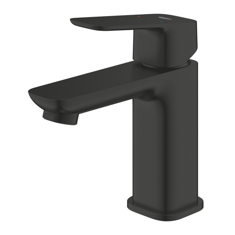 Grohe Cubeo bateria umywalkowa bez korka S czarny matowy 1016992430