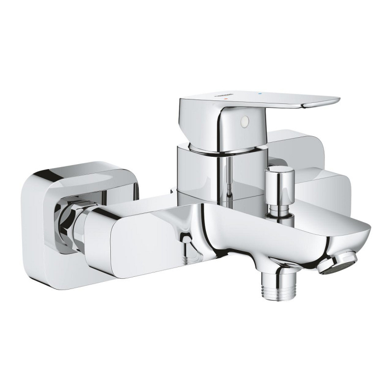 Grohe Cubeo bateria wannowa ścienna chrom połysk 1018130000