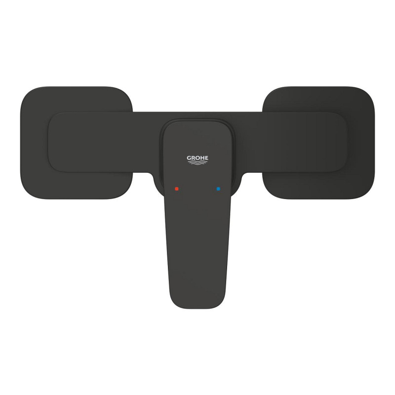 Grohe Cubeo bateria prysznicowa ścienna czarny matowy 1018242430