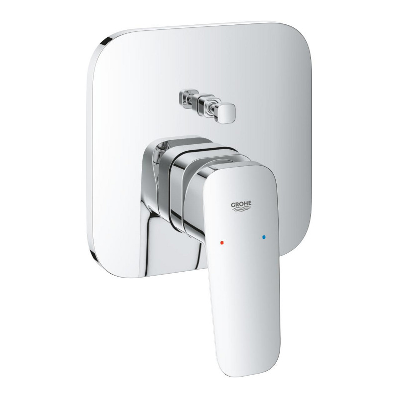 Grohe Cubeo bateria wannowo-prysznicowa podtynkowa chrom połysk 1017780000