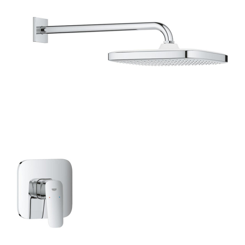 GROHE Cubeo podtynkowy zestaw prysznicowy z deszczownicą Tempesta 250 chrom 1053340000