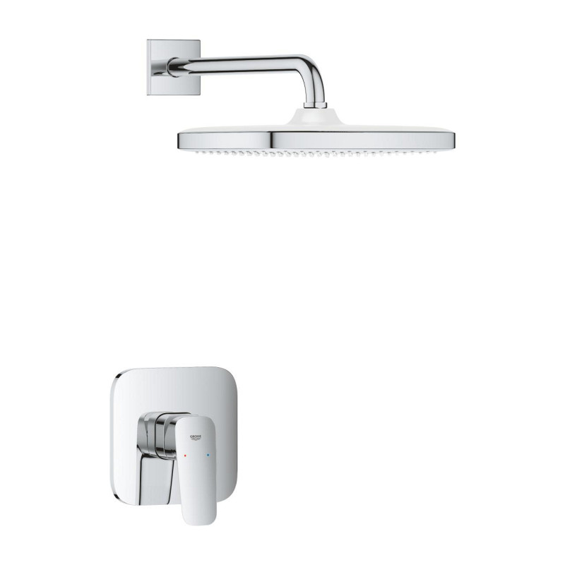 GROHE Cubeo podtynkowy zestaw prysznicowy z deszczownicą Tempesta 250 chrom 1053340000