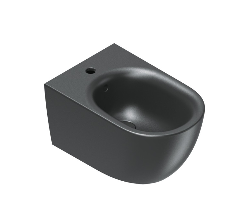 Catalano Sfera bidet wiszący 55x35 czarny nero satinato Cataglaze 0518551022