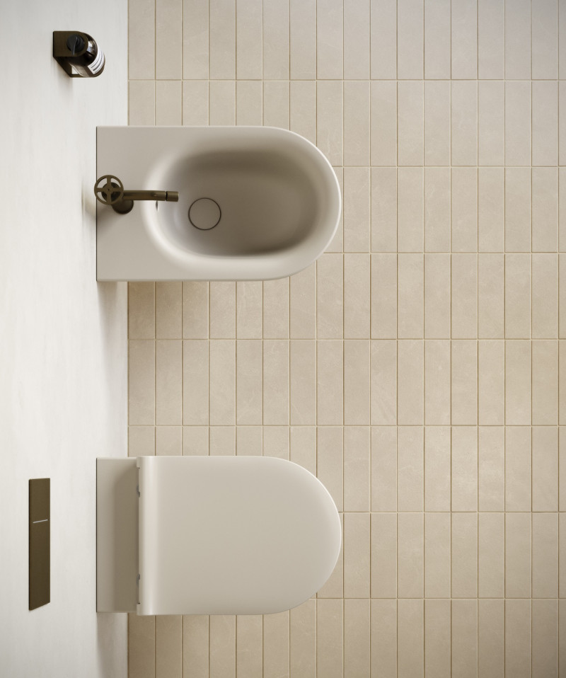 Catalano Sfera bidet wiszący 55x35 satin sabbia Cataglaze 0518551029