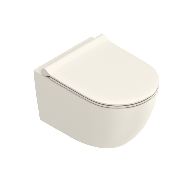 Catalano Sfera 50 Silentech muszla wisząca 50x35 satin lino Cataglaze 0511500030