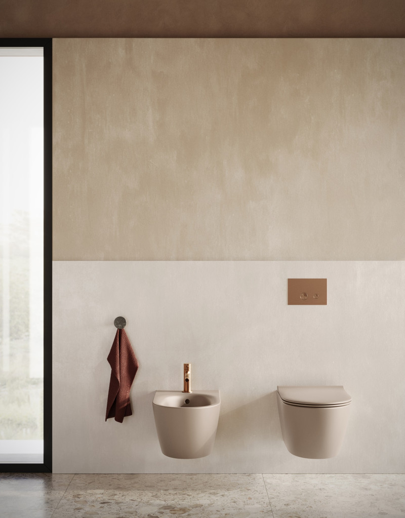 Catalano Sfera 50 Silentech muszla wisząca 50x35 satin seta Cataglaze 0511500031