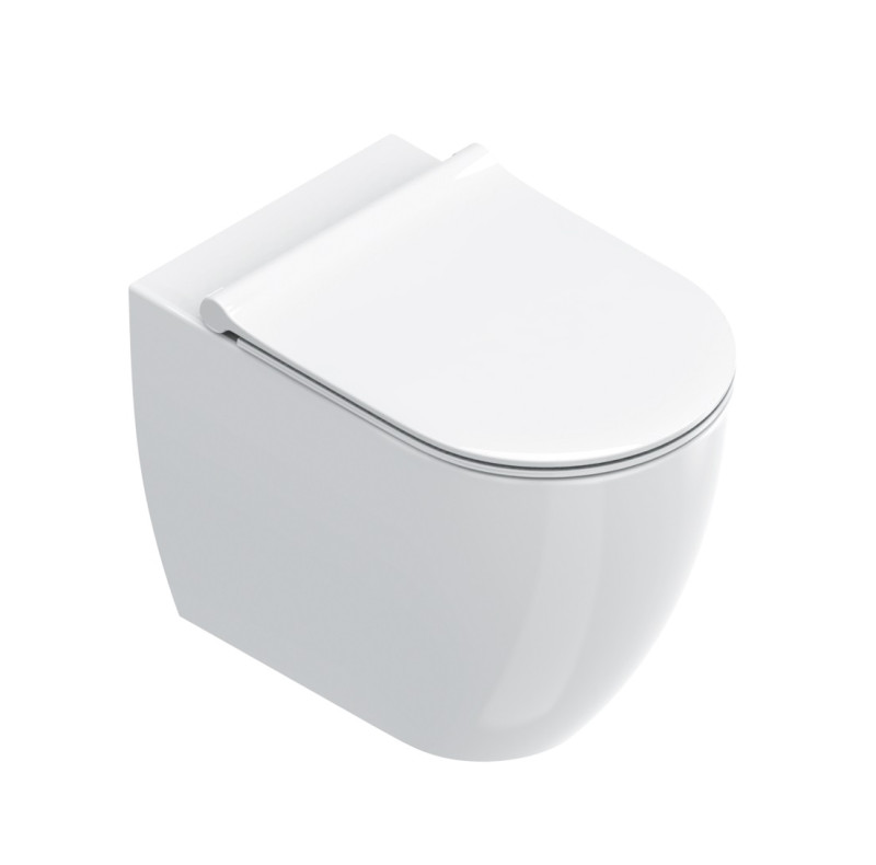 Catalano Sfera 55 Silentech muszla stojąca 55x35 biały połysk Cataglaze 0514550001