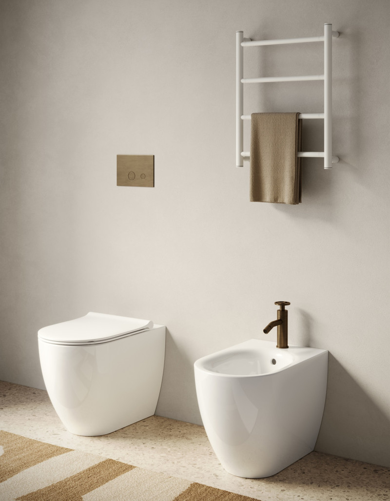 Catalano Sfera 55 Silentech muszla stojąca 55x35 biały połysk Cataglaze 0514550001