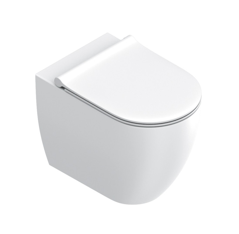 Catalano Sfera 55 Silentech muszla stojąca 55x35 biały matowy Cataglaze 0514550021