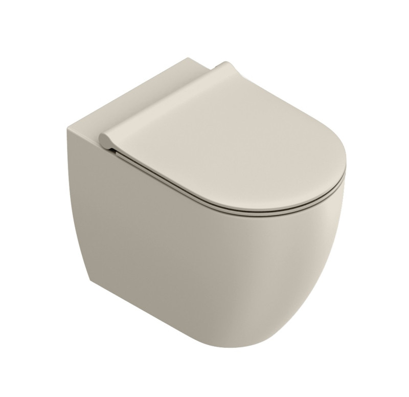 Catalano Sfera 55 Silentech muszla stojąca 55x35 satin sabbia Cataglaze 0514550029