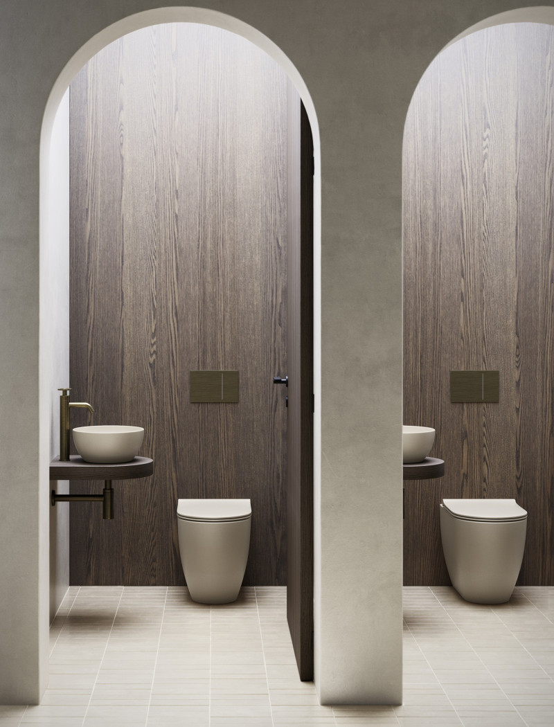 Catalano Sfera 55 Silentech muszla stojąca 55x35 satin sabbia Cataglaze 0514550029