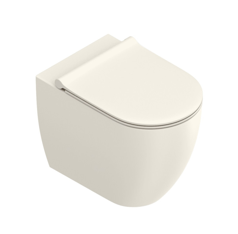 Catalano Sfera 55 Silentech muszla stojąca 55x35 satin lino Cataglaze 0514550030