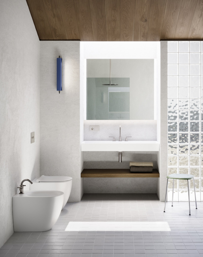 Catalano Sfera 55 bidet stojący 55x35 biały matowy Cataglaze 0519551021