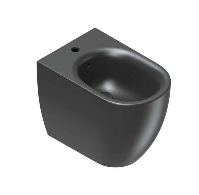 Catalano Sfera 55 bidet stojący 55x35 czarny matowy Cataglaze 0519551022