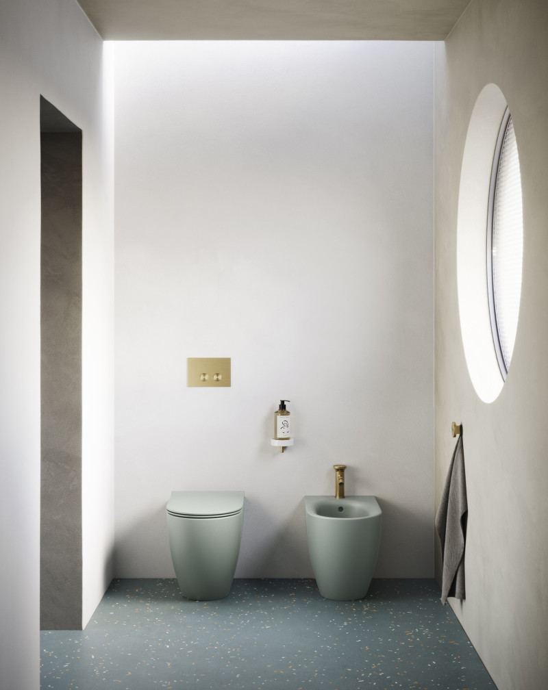 Catalano Sfera 55 bidet stojący 55x35 satin acqua Cataglaze 0519551028