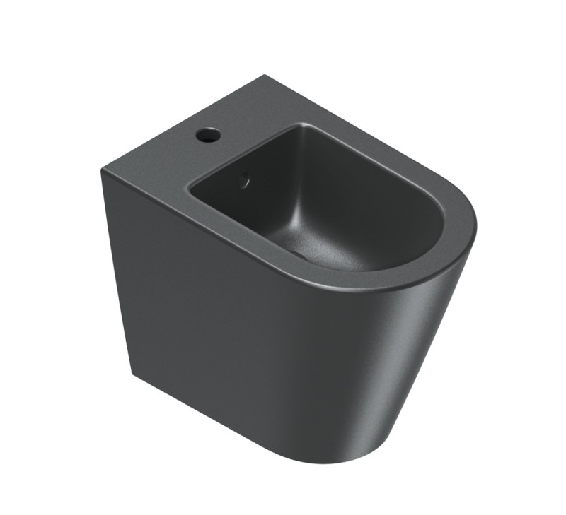 Catalano Zero bidet stojący BTW 55x35 cm czarny matowy Cataglaze+ 0119551022