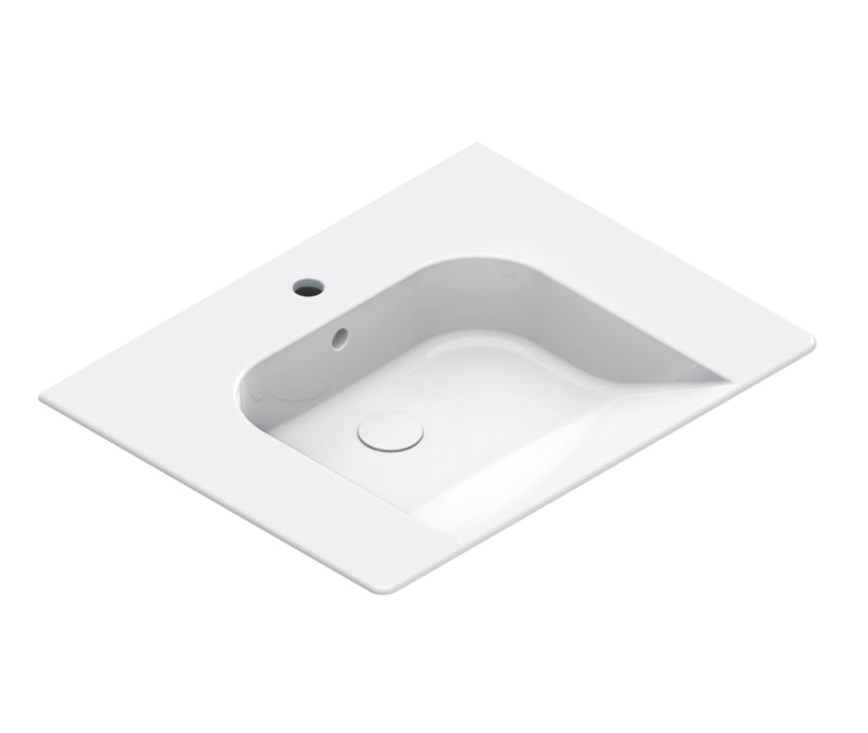 Catalano Comfort umywalka z otworem 70x55 biały połysk Cataglaze 0920701001