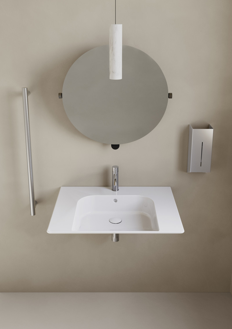 Catalano Comfort umywalka z otworem 70x55 biały połysk Cataglaze 0920701001