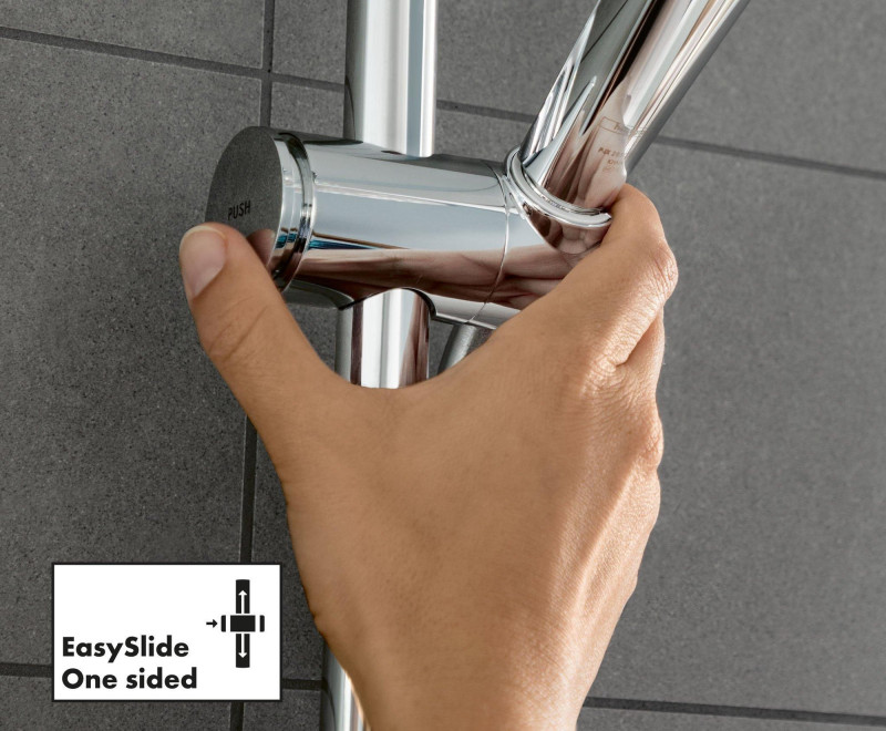 Hansgrohe Rainfinity zestaw prysznicowy 130 3jet EcoSmart z drążkiem S Puro 90 chrom połysk 28744000