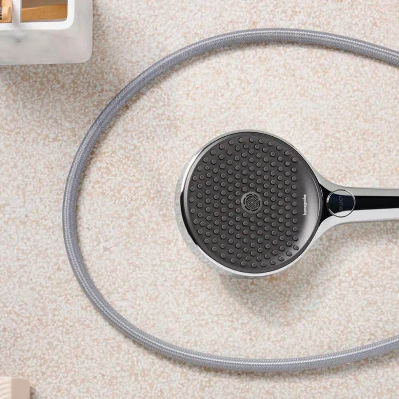 Hansgrohe Rainfinity zestaw prysznicowy 130 3jet EcoSmart z drążkiem S Puro 90 chrom połysk 28744000