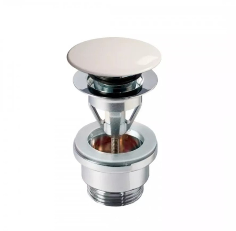 Catalano ceramiczny korek click-clack do umywalek z przelewem lino satinato 9050300030