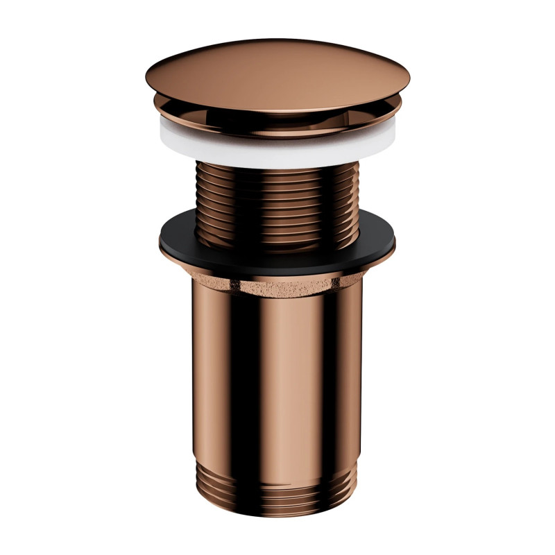 Omnires korek klik-klak do umywalki bez przelewu miedź połysk A716CP