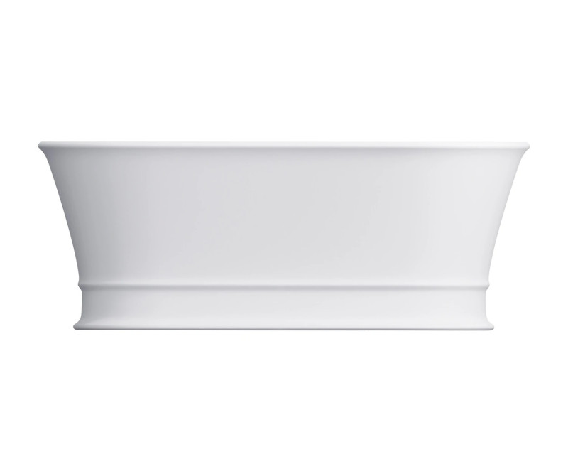 Omnires Marble+ Classica wanna wolnostojąca 160x79 lany marmur biały mat CLASSICAWWBM