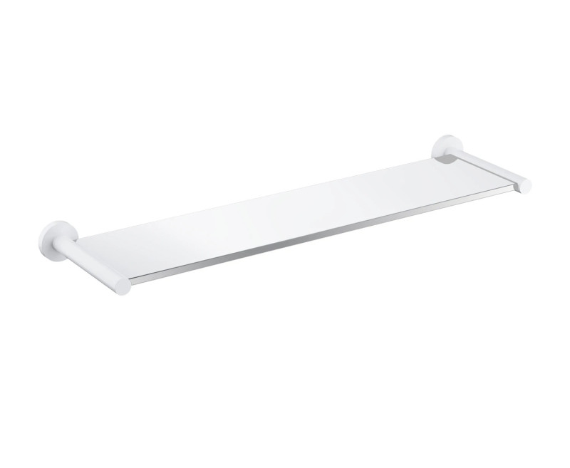 Omnires Modern Project półka szklana 55 cm biały mat MP60930WM