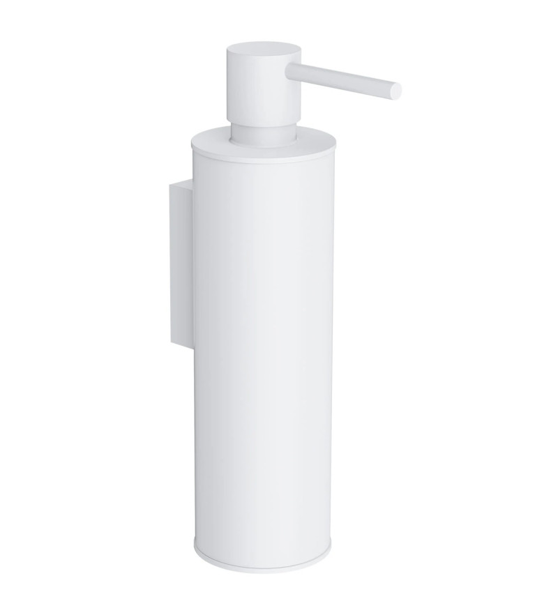 Omnires Modern Project dozownik mydła w płynie wiszący biały mat MP60721WM