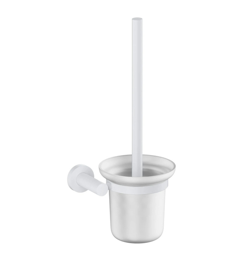 Omnires Modern Project szczotka WC wisząca biały mat MP60620WM