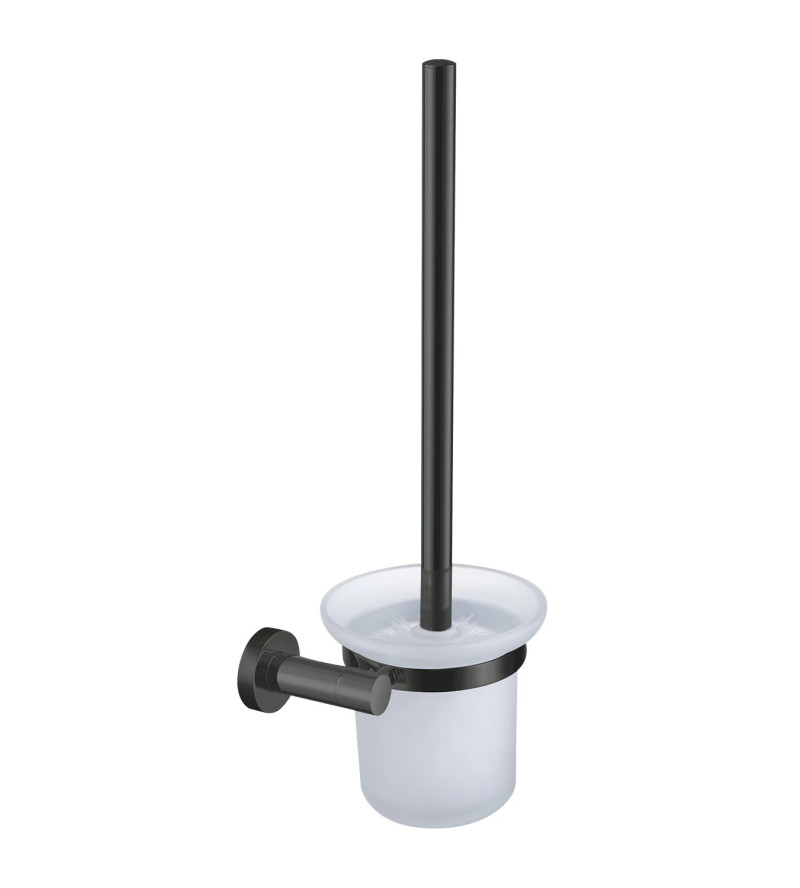 Omnires Modern Project szczotka WC wisząca grafit szczotkowany MP60620GR