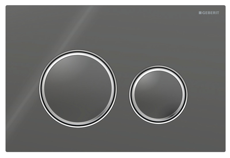 Geberit Sigma 50 przycisk okrągły do stelaża lava/chrom 115.884.JK.1