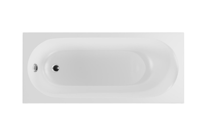 Excellent Oceana Slim Mono wanna prostokątna 180x80 z nogami WAEX.OCM.180.80WHS