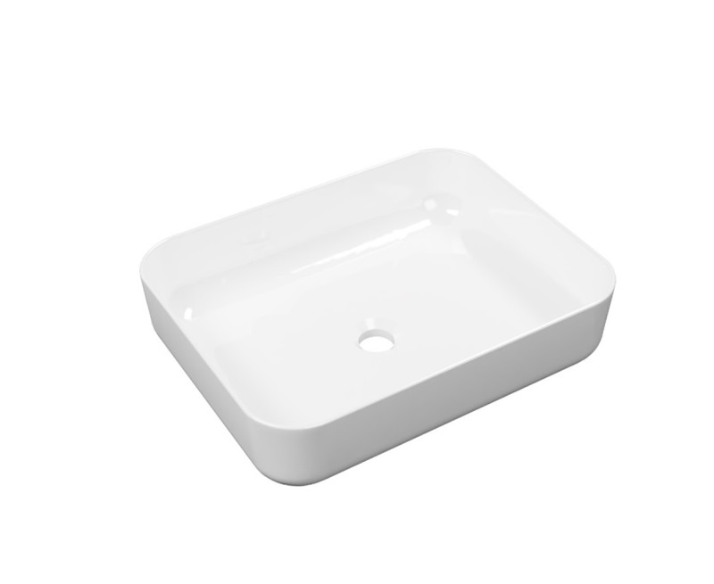 Excellent Cori 2.0 umywalka nablatowa prostokątna 50x38 biały połysk CEEX.6901.500.WH