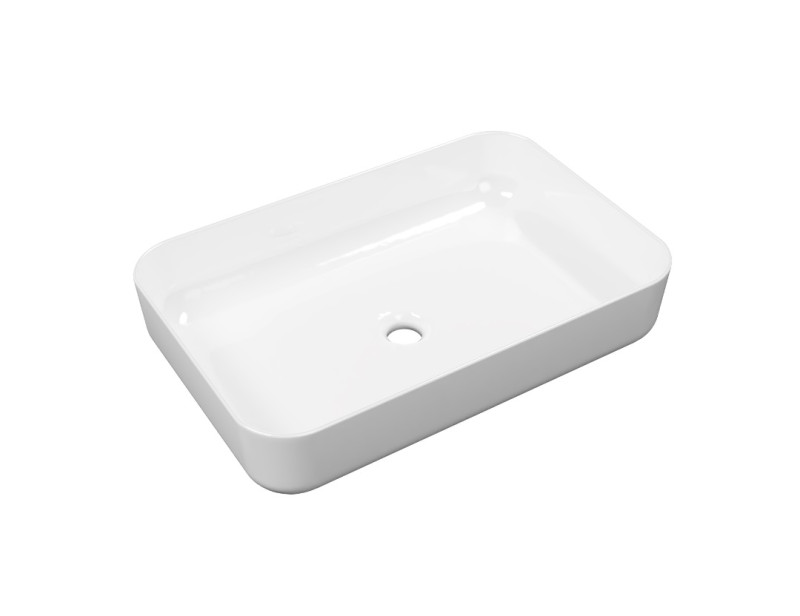 Excellent Cori 2.0 umywalka nablatowa prostokątna 58x38 biały połysk CEEX.6901.580.WH