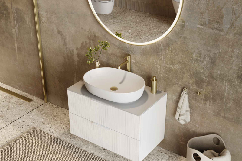 Excellent Jima umywalka nablatowa owalna 61x41 biały mat CEAC.2001.615.WHM