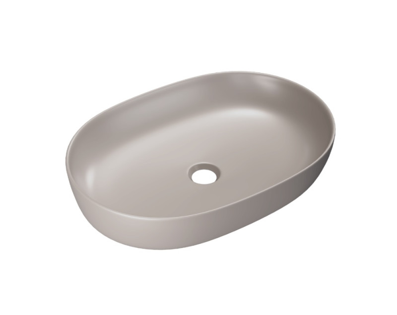 Excellent Jima umywalka nablatowa owalna 61x41 cappucino mat CEAC.2001.615.CAM