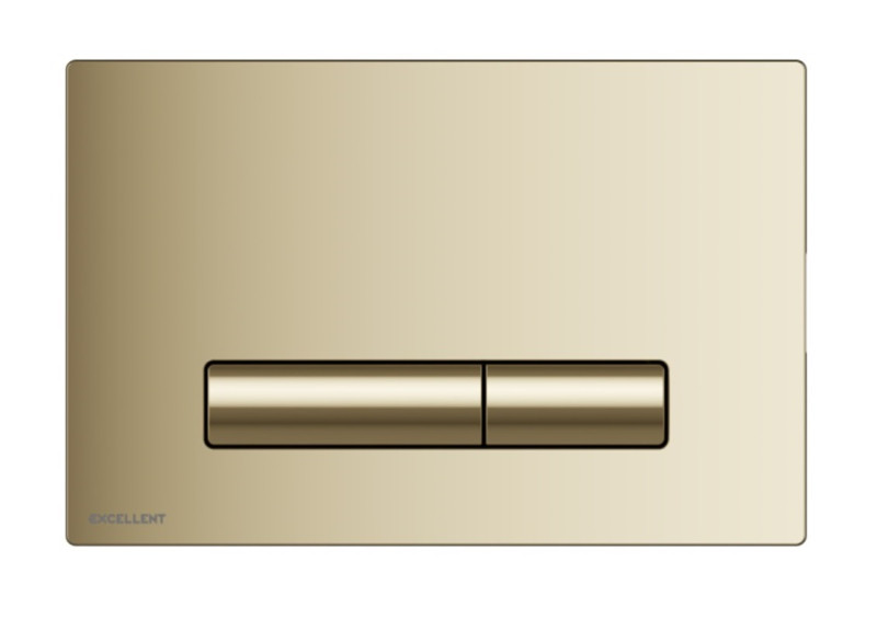 Excellent Aurro przycisk do stelaża wc Shiro 2.0 złoty połysk INEX.AU230.150.GL
