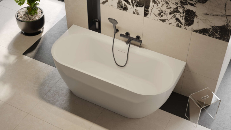 Excellent Oceana 2.0 wanna wolnostojąca przyścienna akryl 165x75 biały połysk WAEX.OCE2.165WP.WH