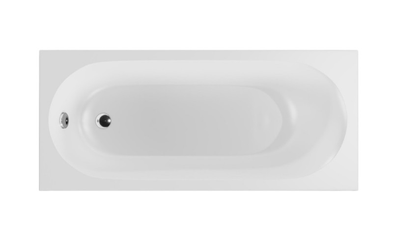 Excellent Oceana Slim Mono wanna prostokątna 170x70 z nogami biały połysk WAEX.OCM.170.70WHS