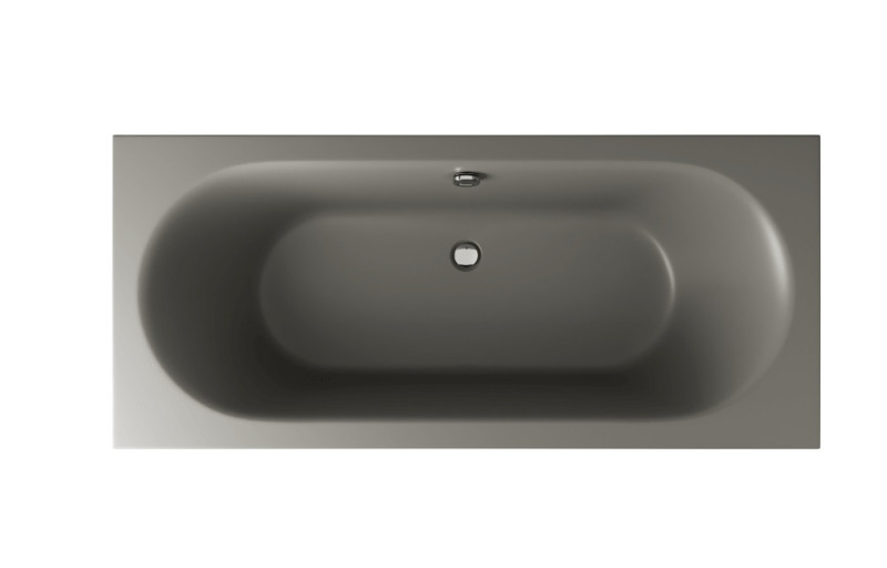 Excellent Oceana Slim wanna prostokątna 180x80 z nogami szary mat WAEX.OCE18GRMS