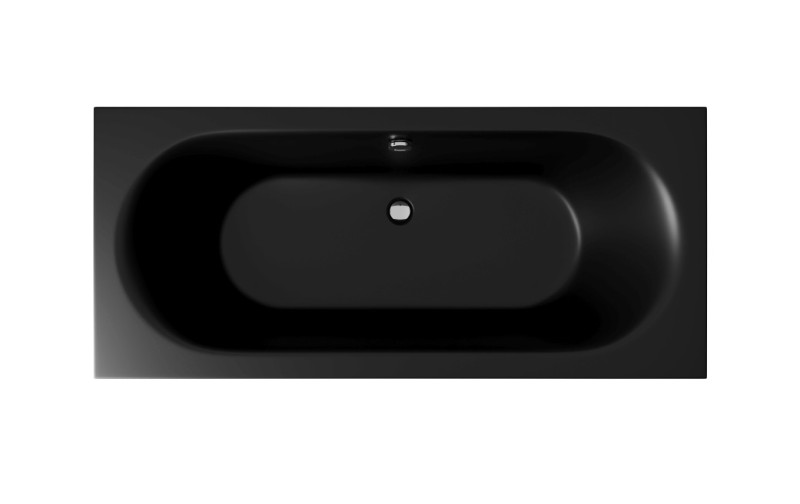 Excellent Oceana Slim wanna prostokątna 180x80 z nogami antracyt mat WAEX.OCE18BLMS
