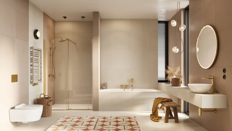 Excellent Oceana Slim wanna prostokątna 160x75 z nogami biały mat WAEX.OCE16WHMS