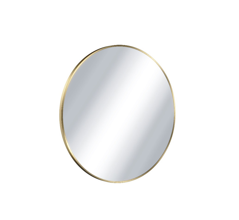 Excellent Virro lustro okrągłe 60x60 złoty szczotkowany DOEX.VI060.GB