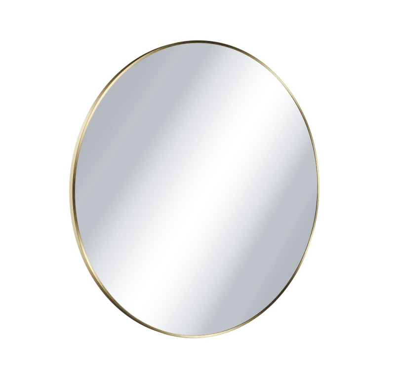 Excellent Virro lustro okrągłe 80x80 złoty szczotkowany DOEX.VI080.GB