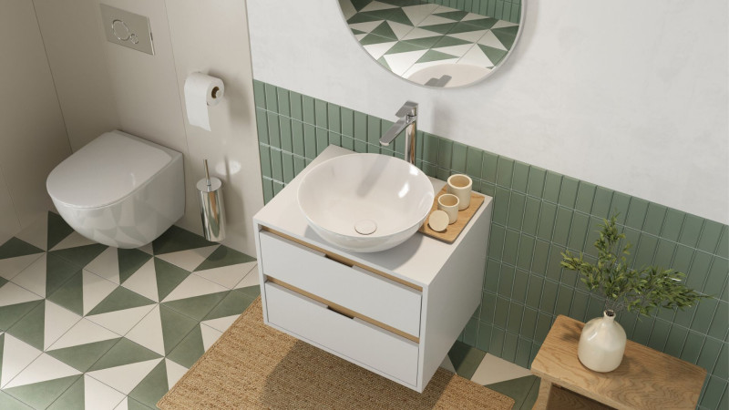 Excellent Luqa Spin 360 muszla WC wisząca + deska wolnoopadająca 48x36 biały połysk CEAC.6403.K.6405.480.WH