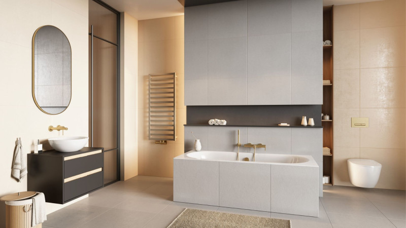 Excellent Luqa Spin 360 muszla WC wisząca + deska wolnoopadająca 48x36 biały matowy CEAC.6403.K.6405.480.WHM