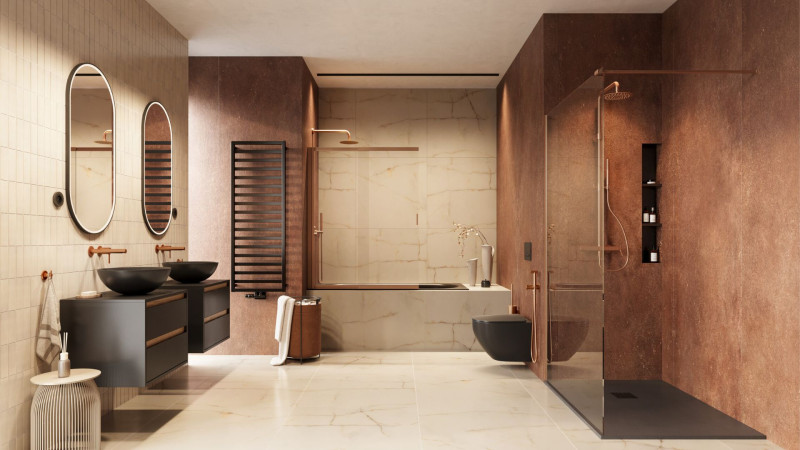 Excellent Luqa Spin 360 muszla WC wisząca + deska wolnoopadająca 48x36 czarny mat CEAC.6403.K.6405.480.BLM