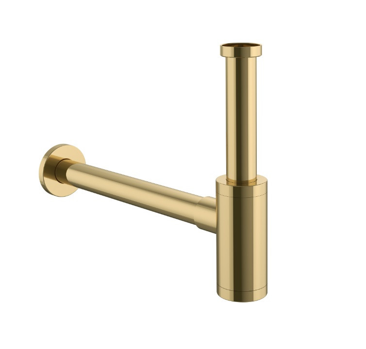 Excellent D54 syfon umywalkowy ozdobny złoty połysk INEX.2018GL