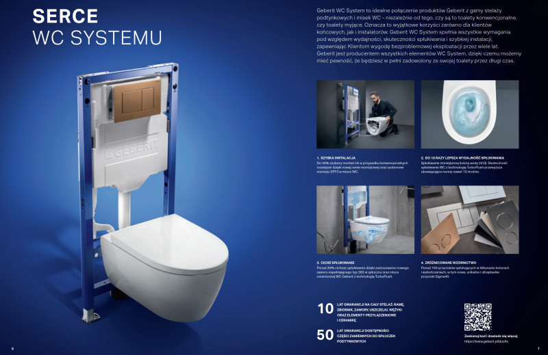 Geberit Duofix Sigma 12cm H112 stelaż do WC 111.320.00.6